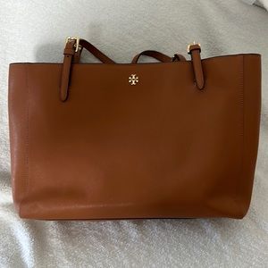 Brown Tory Burch tote